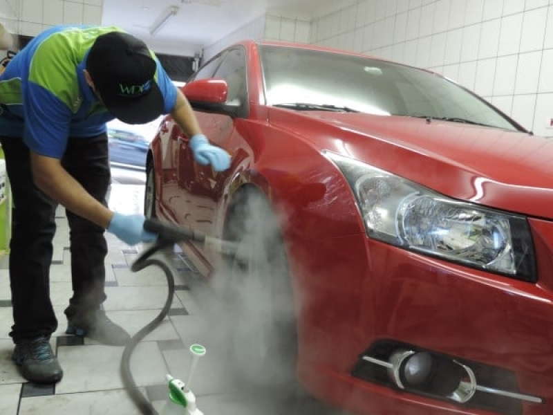 Higienização Automotiva Interna Valor Morumbi - Higienização Automotiva com Lavagem a Vapor
