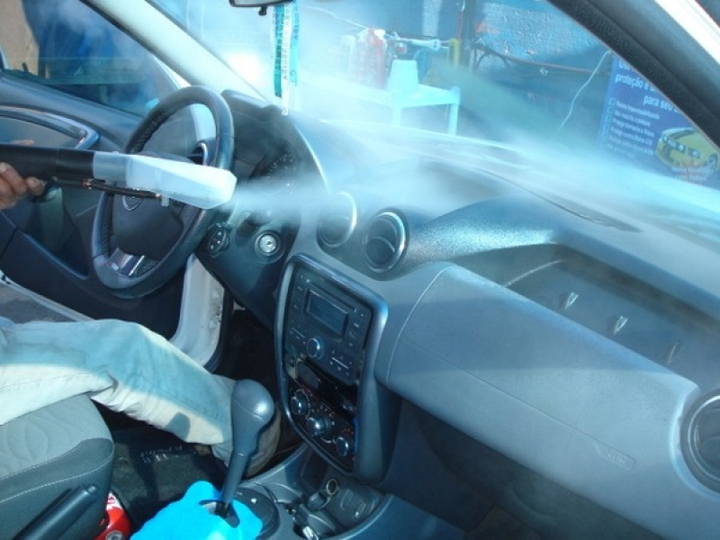 Onde Encontro Higienização Automotiva Interna Embu - Limpeza de Carros