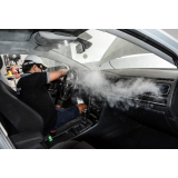 higienização de carros a vapor Jardim Ingá